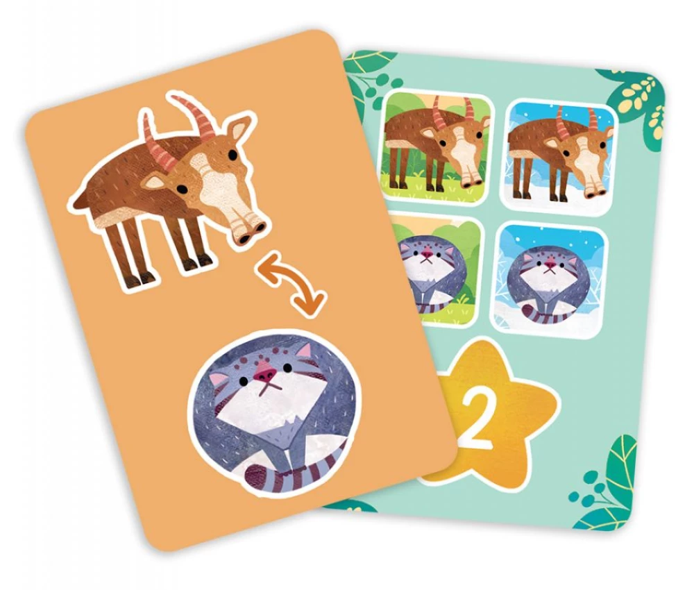 Board Game - Memo: Little Animals