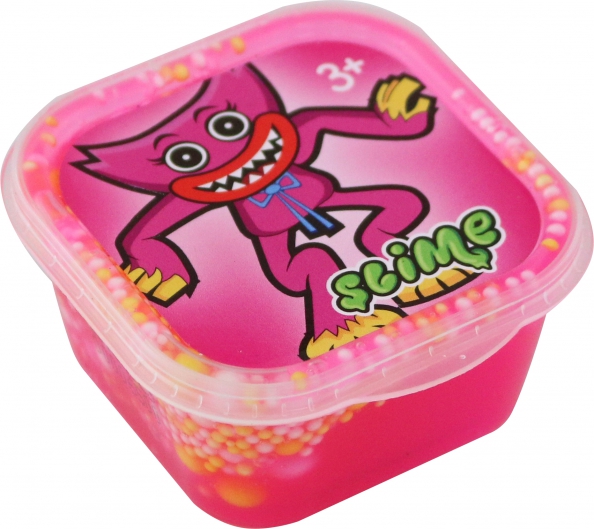 Pink slime with balls