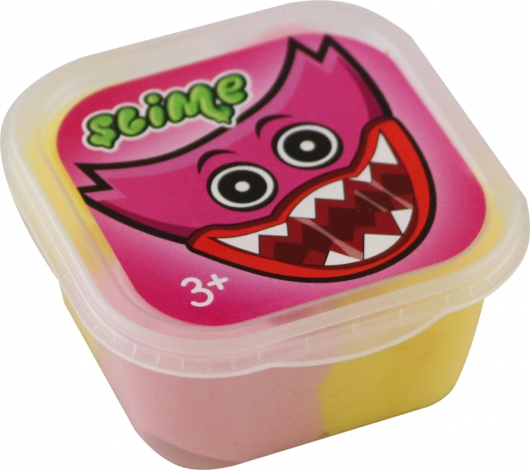 Pink slime with yellow