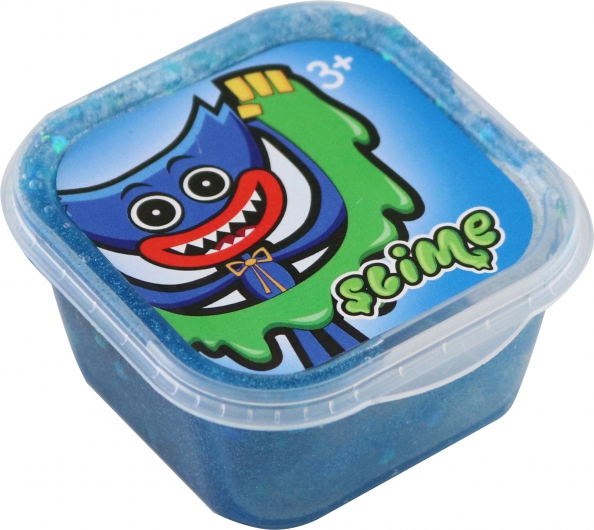 Blue Slime with Glitter