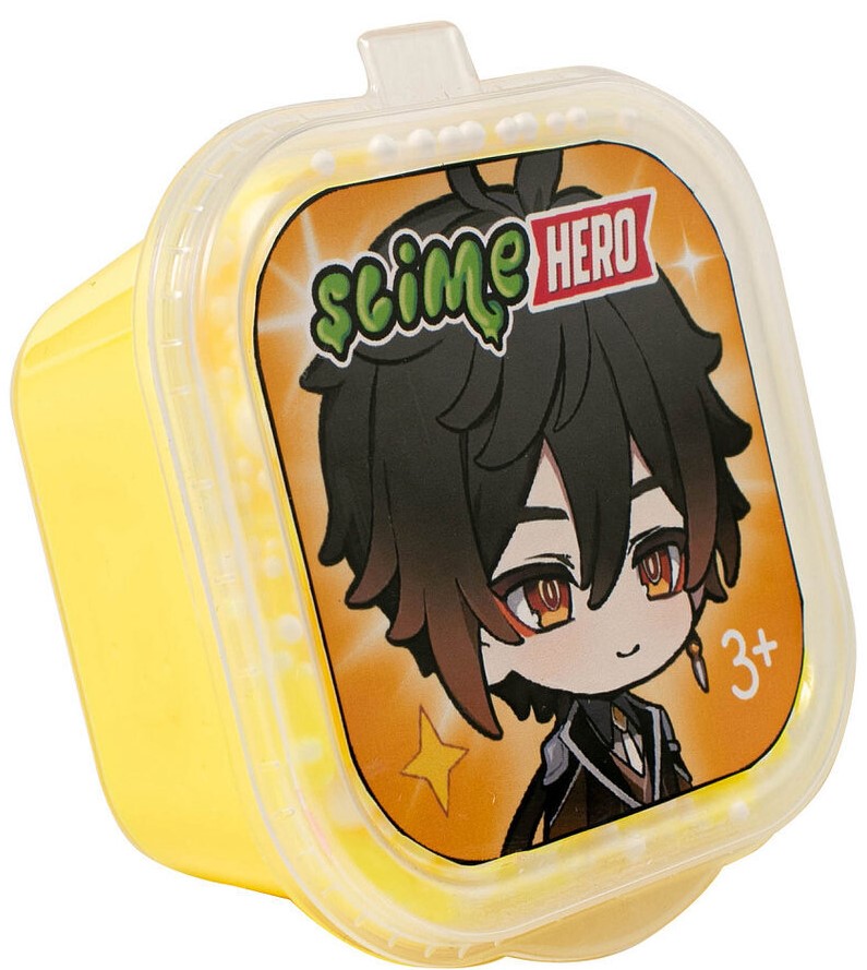 Slime - Genshin Impact. Zhong Li, yellow