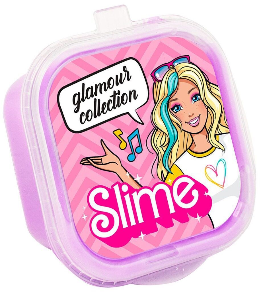 Slime - Glamour collection, lilac with balls