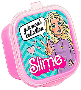 Slime - Glamour collection, pink with beads
