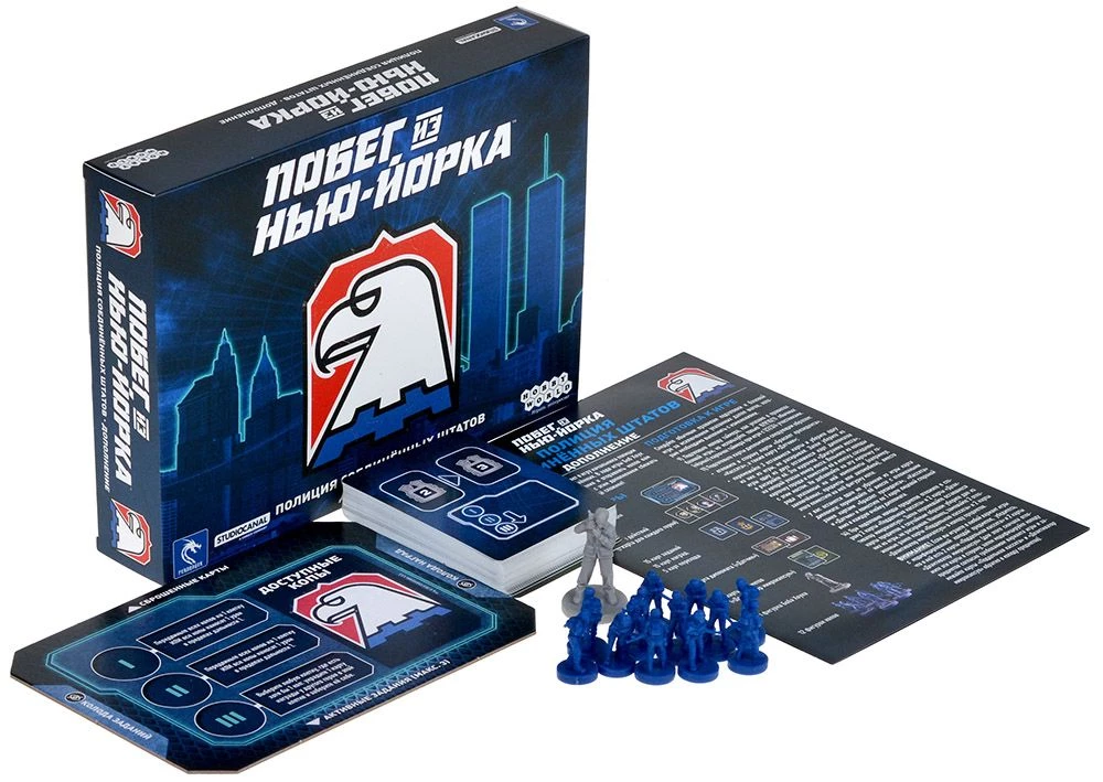 Board Game - Escape from New York: United States Police