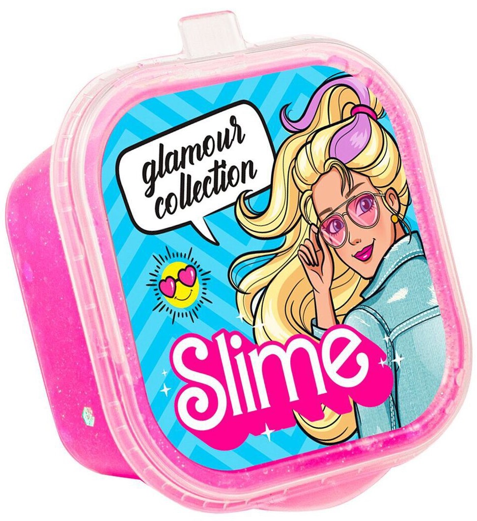 Slime - Glamour collection, pink with glitter