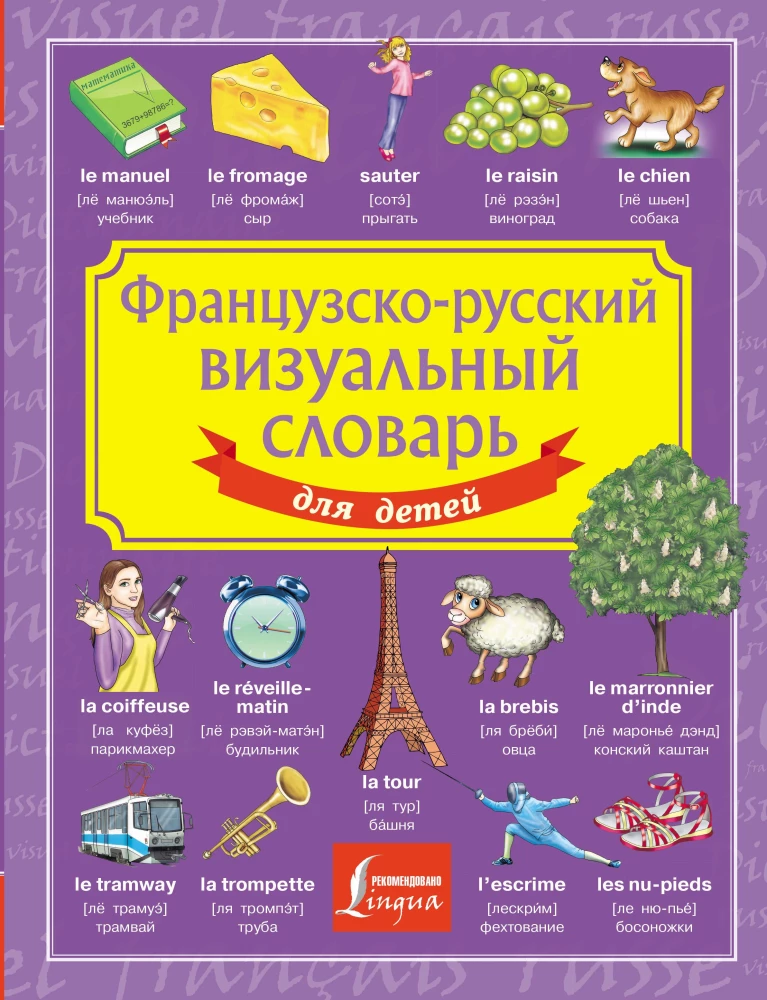 French-Russian Visual Dictionary for Children