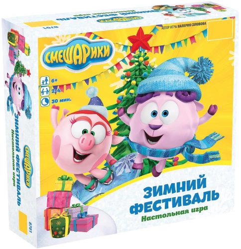 Board game - Smeshariki. Winter festival