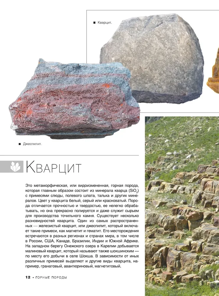 The Great Book of Minerals and Stones. 1001 Photographs