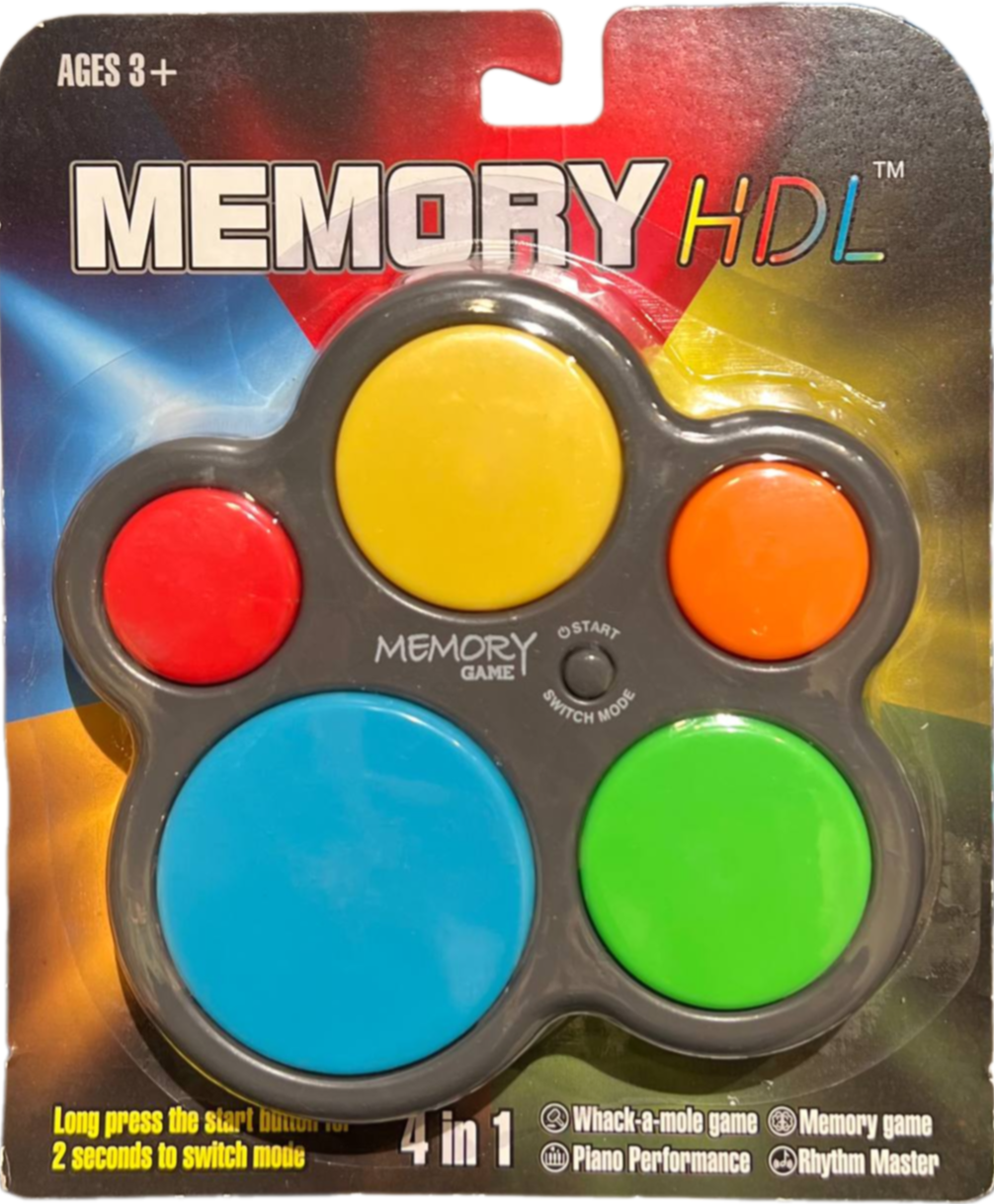 Developing game - Memory HDL. 4 in 1