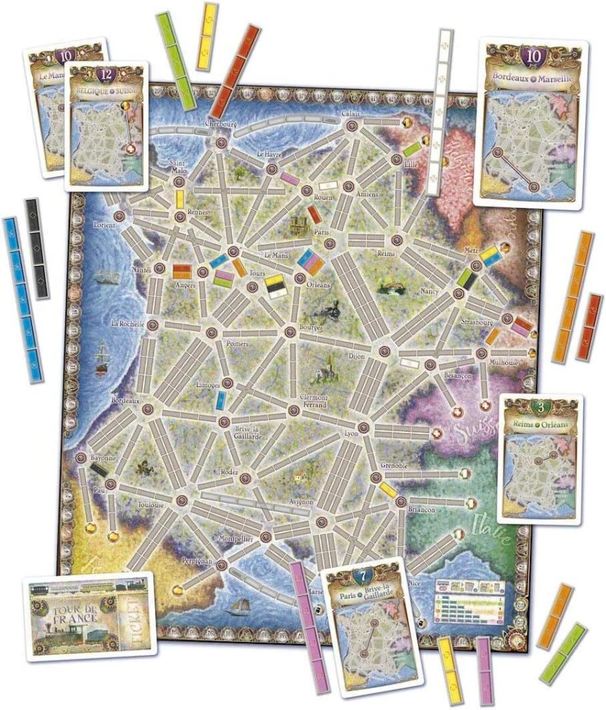 Board Game - Ticket to Ride. France (expansion) EN