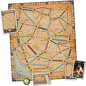 Board Game - Ticket to Ride. France (expansion) EN