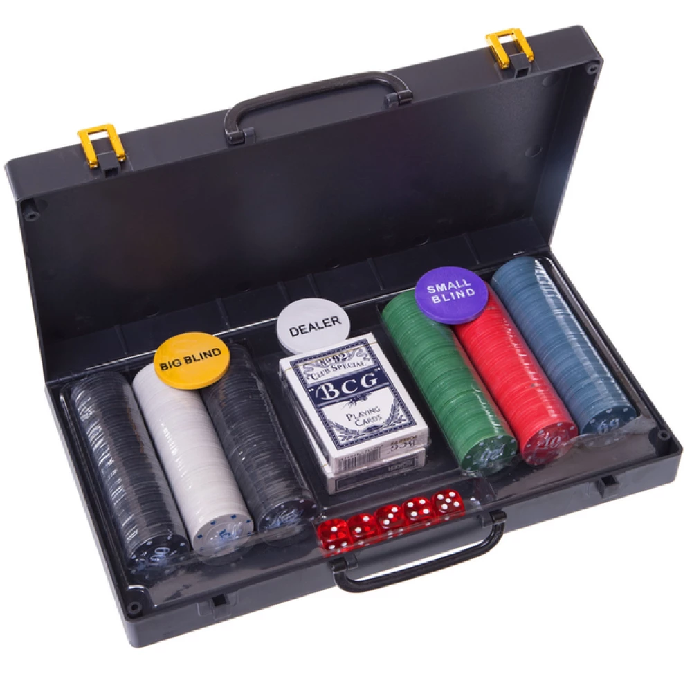 Board Game - Poker Game Set, Plastic Case