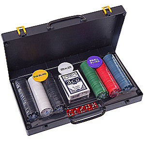 Board Game - Poker Game Set, Plastic Case