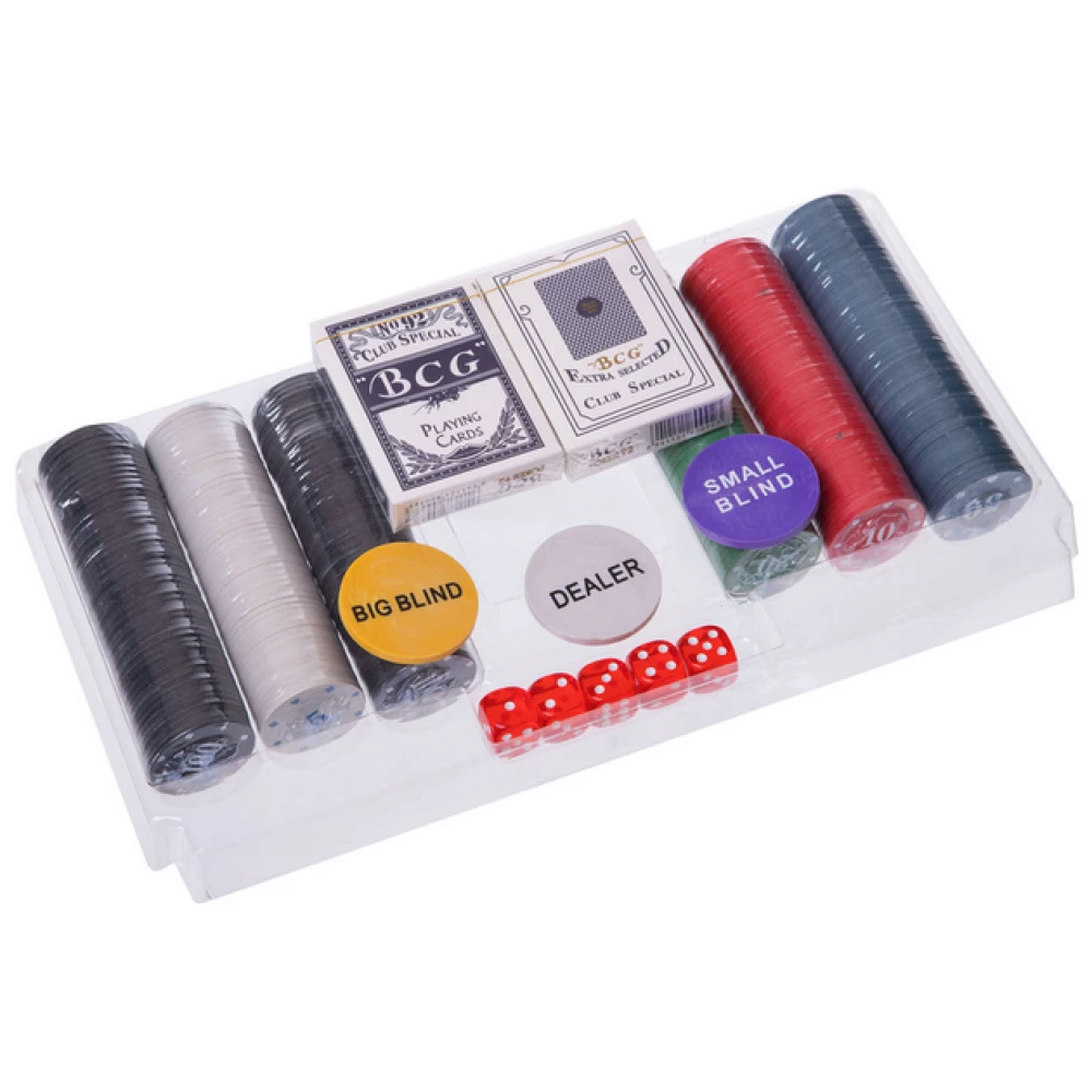 Board Game - Poker Game Set, Plastic Case