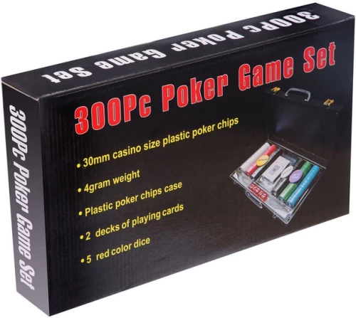 Board Game - Poker Game Set, Plastic Case