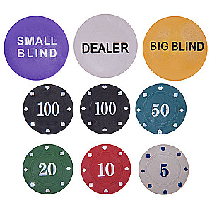 Board Game - Poker Game Set, Plastic Case