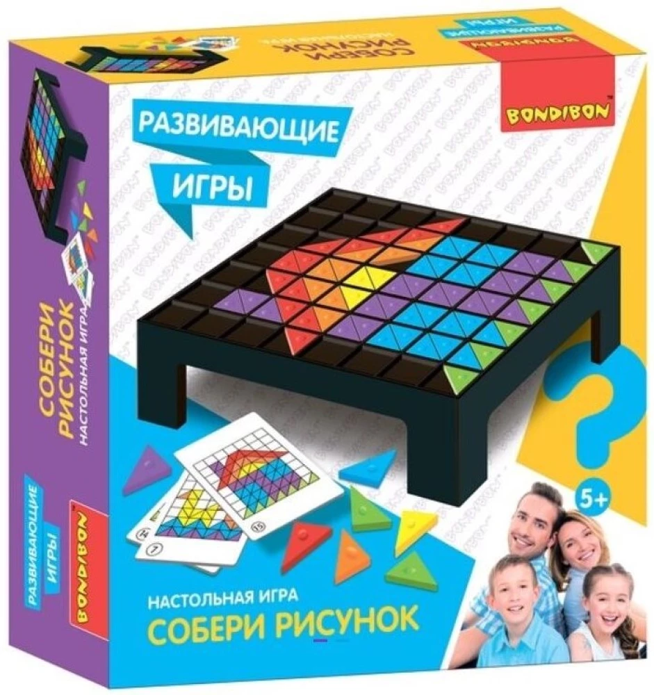 Tabletop Mosaic Game - Assemble the Picture