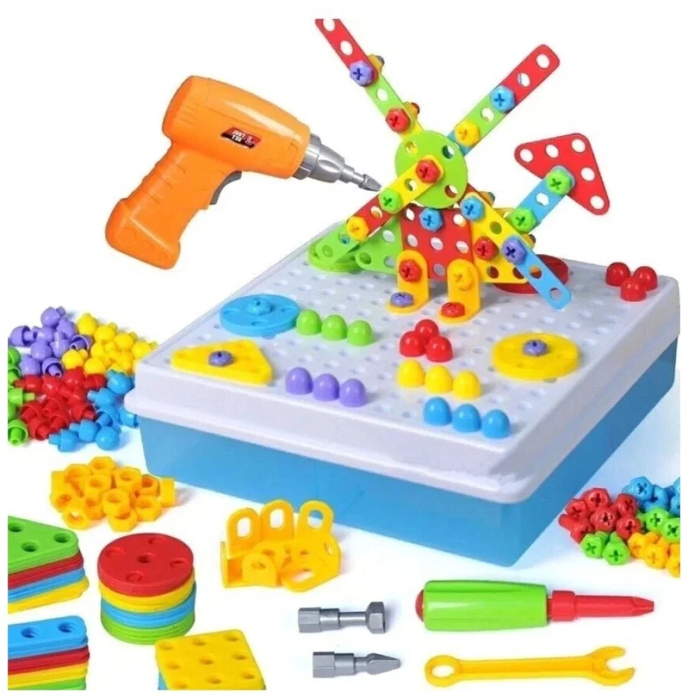 Educational Toy-Constructor - Magic Plate, 124 pieces