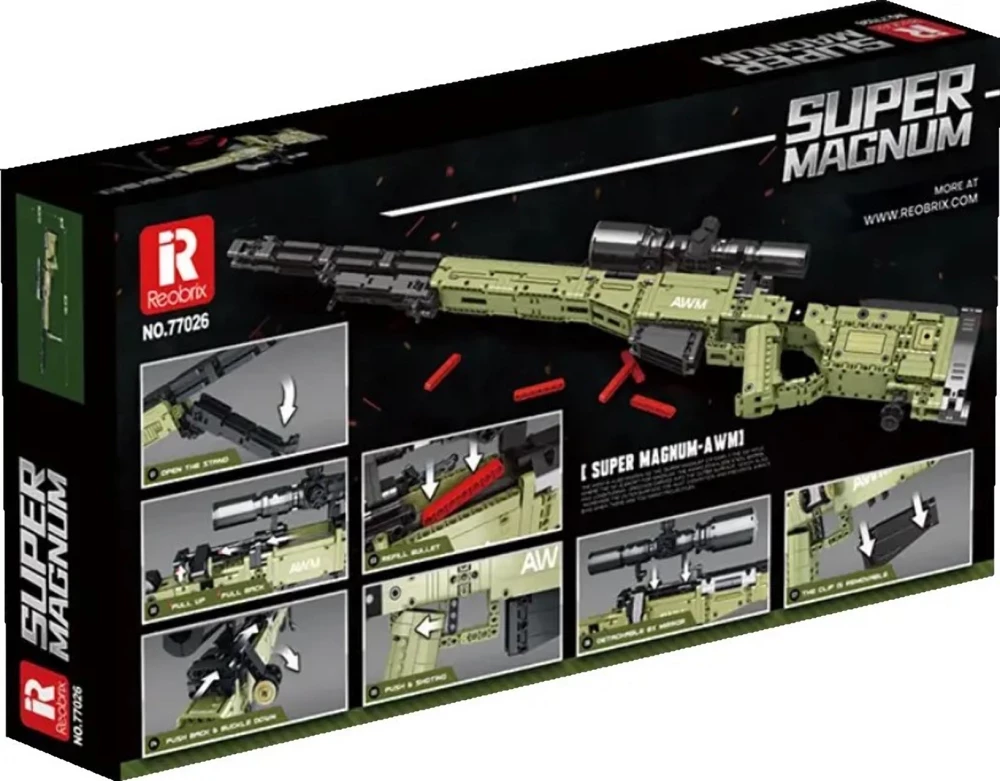 Constructor - Super Magnum, 1336 pieces