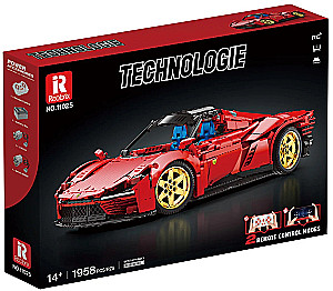 Constructor TECHNOLOGIE model Ferrari with remote control, 1958 pieces