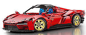 Constructor TECHNOLOGIE model Ferrari with remote control, 1958 pieces
