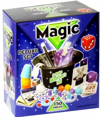 Magician's Set - Magic Hat, 150 Tricks