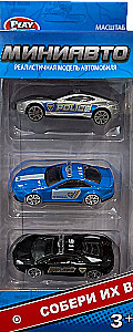 Zestaw samochodów - Street Convoy: policja
