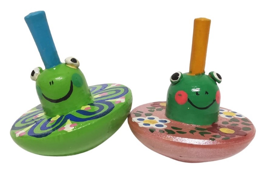 Žaislas - Sūpynės-varlė