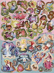 Wimmelbook with Stickers - The Magic Book
