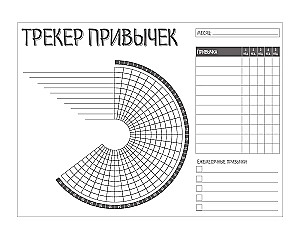 Wall-Mounted Habit Tracker. Become the Best Version of Yourself!