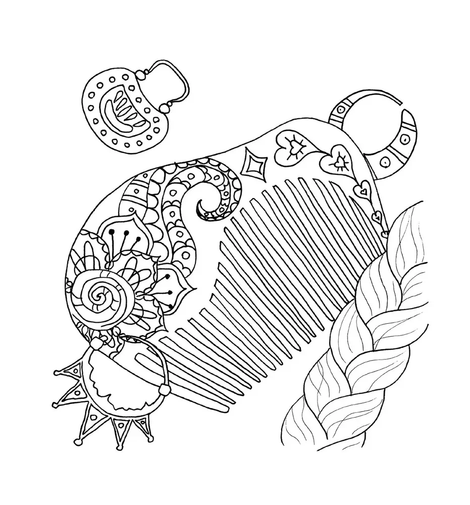 Slavic Motifs. Drawings for Meditations