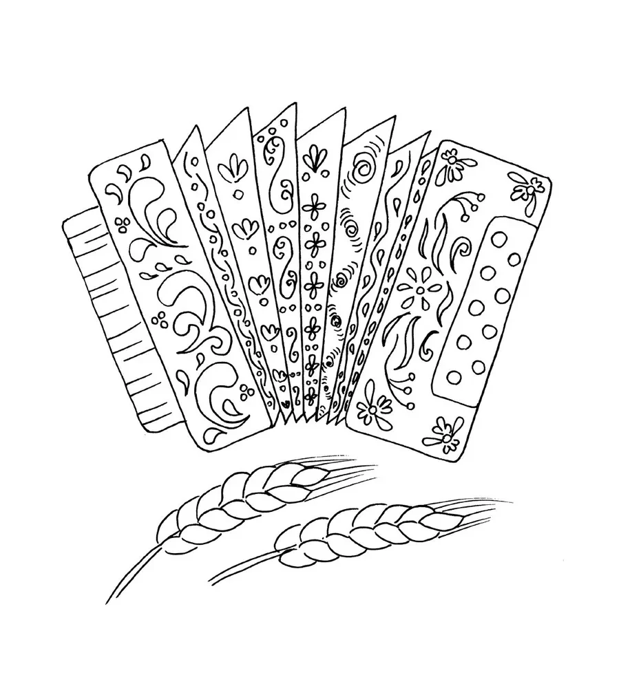 Slavic Motifs. Drawings for Meditations