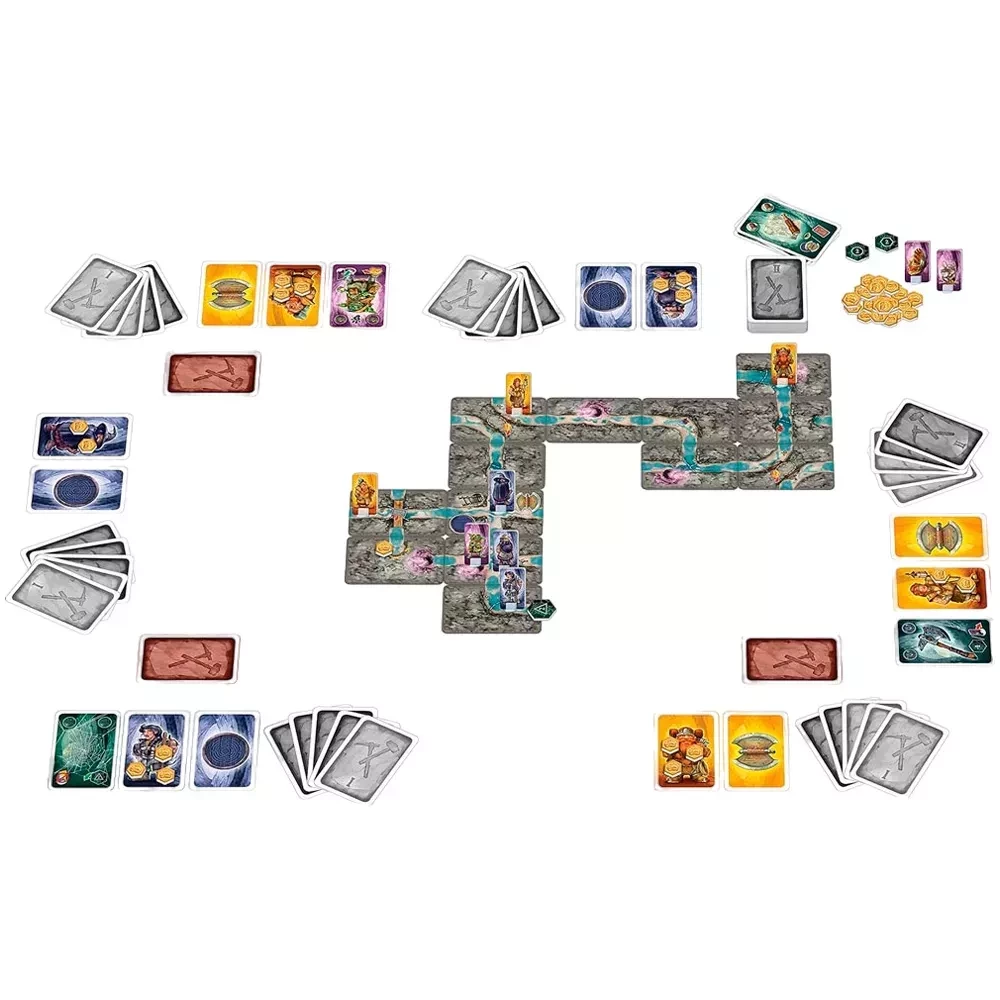 Board Game - Greedy Gnomes. Dark Cave