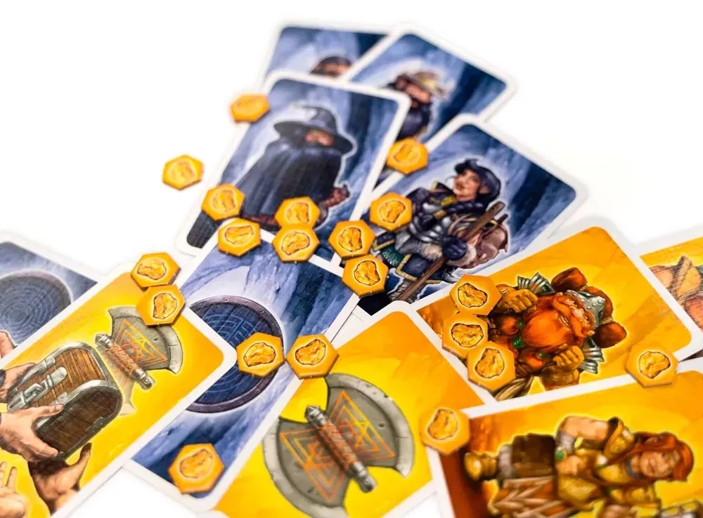 Board Game - Greedy Gnomes. Dark Cave