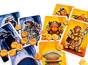 Board Game - Greedy Gnomes. Dark Cave