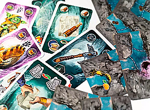 Board Game - Greedy Gnomes. Dark Cave