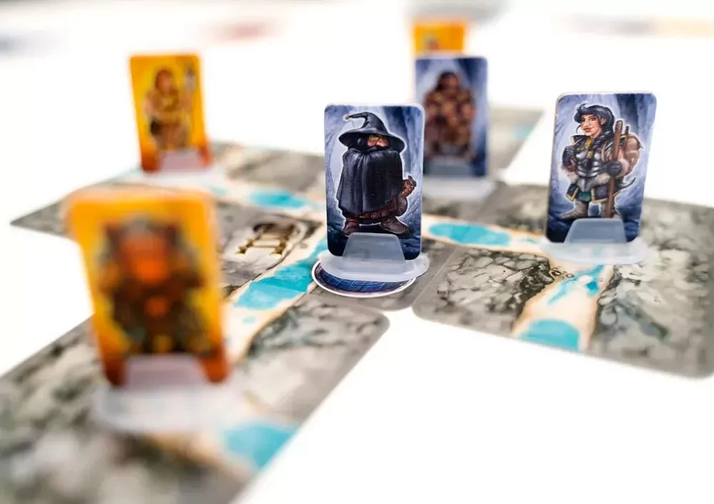 Board Game - Greedy Gnomes. Dark Cave