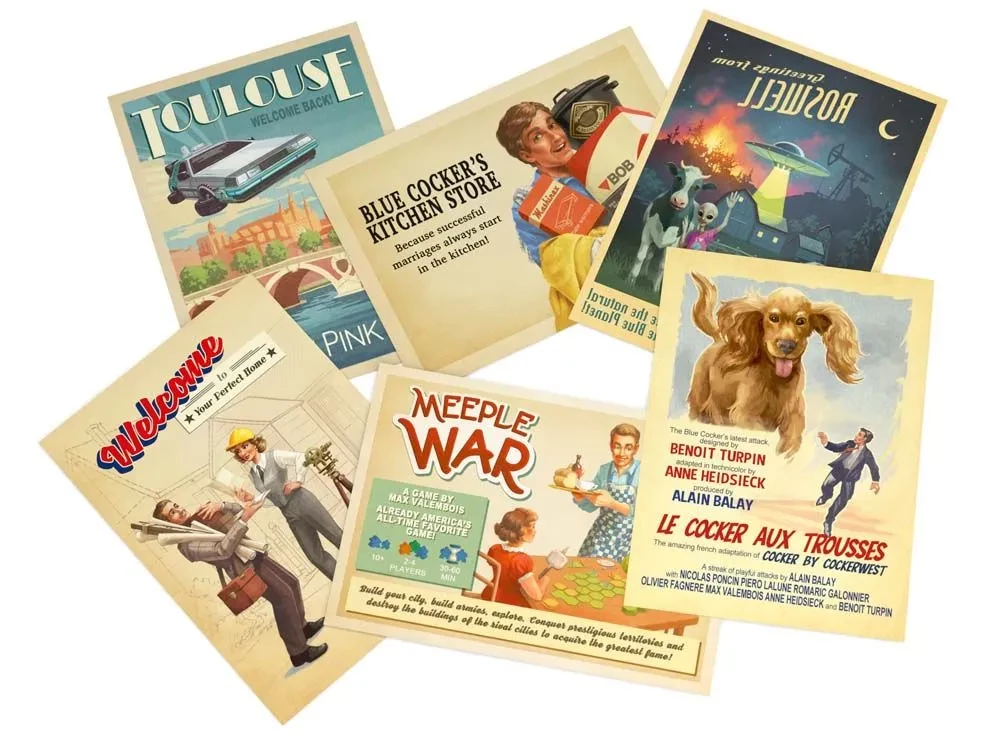 Board Game - Paper Districts. Collector's Edition