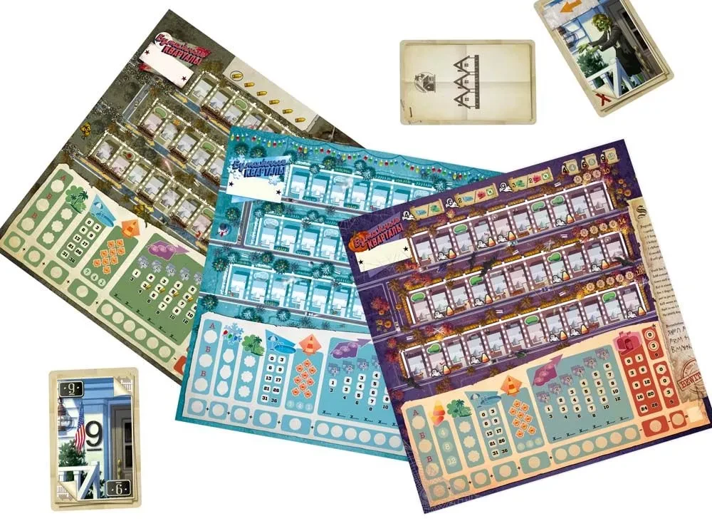 Board Game - Paper Districts. Collector's Edition