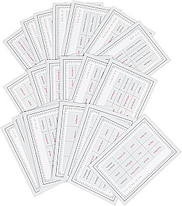 German Strong Conjugation Verbs (Flashcards, 28 pcs)