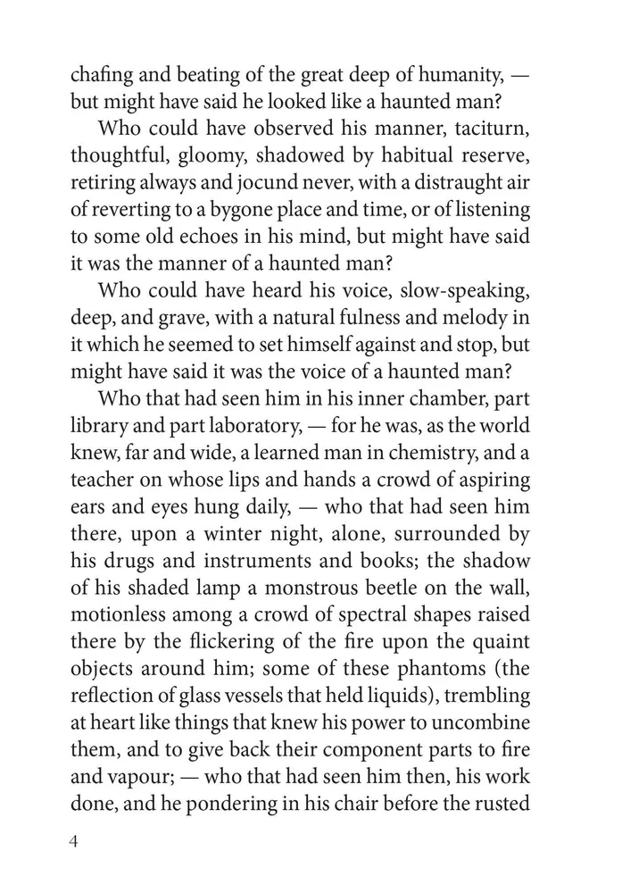 The Haunted Man and the Ghost's Bargain