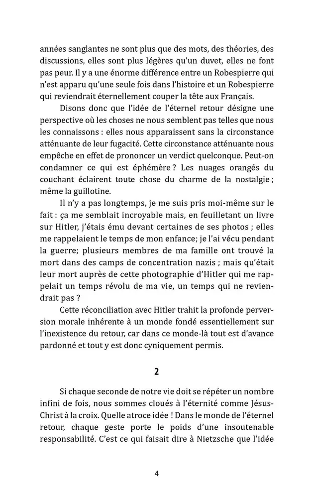 The Unbearable Lightness of Being / L'insoutenable Legerete de L'etre