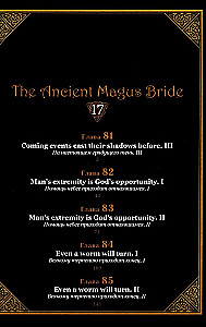The Sorcerer's Bride. Volume 17