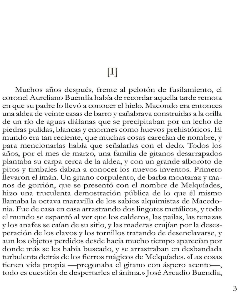 One Hundred Years of Solitude. A Book for Reading in Spanish