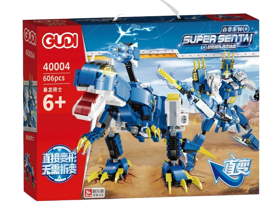 Конструктор - Тиранозавр (606 деталей)