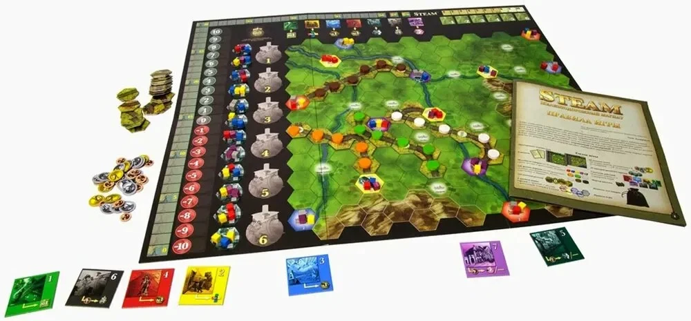 Laudmäng - Steam. Raudtee magnate