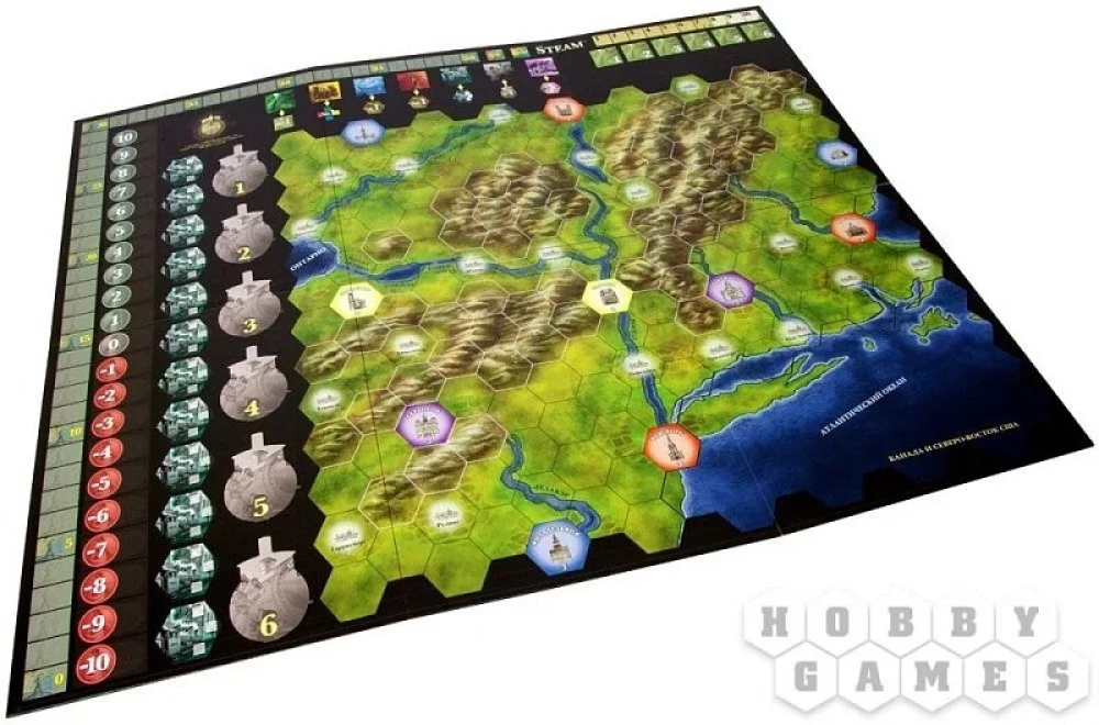 Laudmäng - Steam. Raudtee magnate