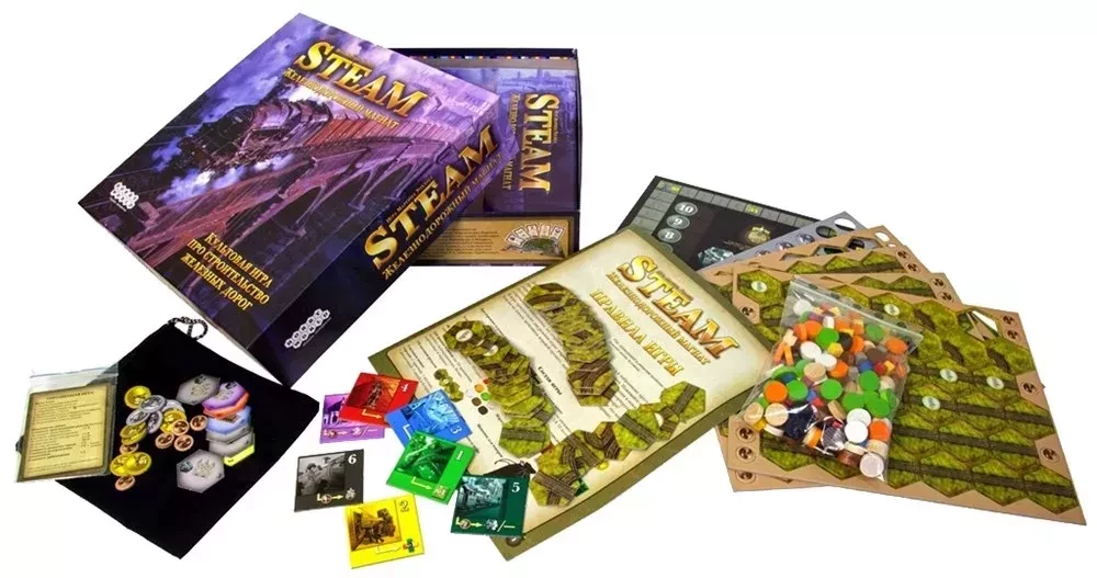 Laudmäng - Steam. Raudtee magnate