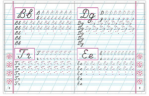 Classical Copybooks. Russian Alphabet