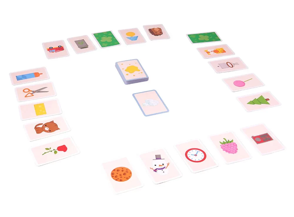 Developmental tabletop card game - Mikons